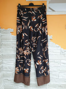 Pantalone ampio foglie