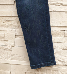 Jeans motivo strass CURVY