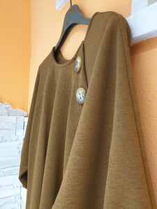 Blusa 3/4 pipistrello CURVY