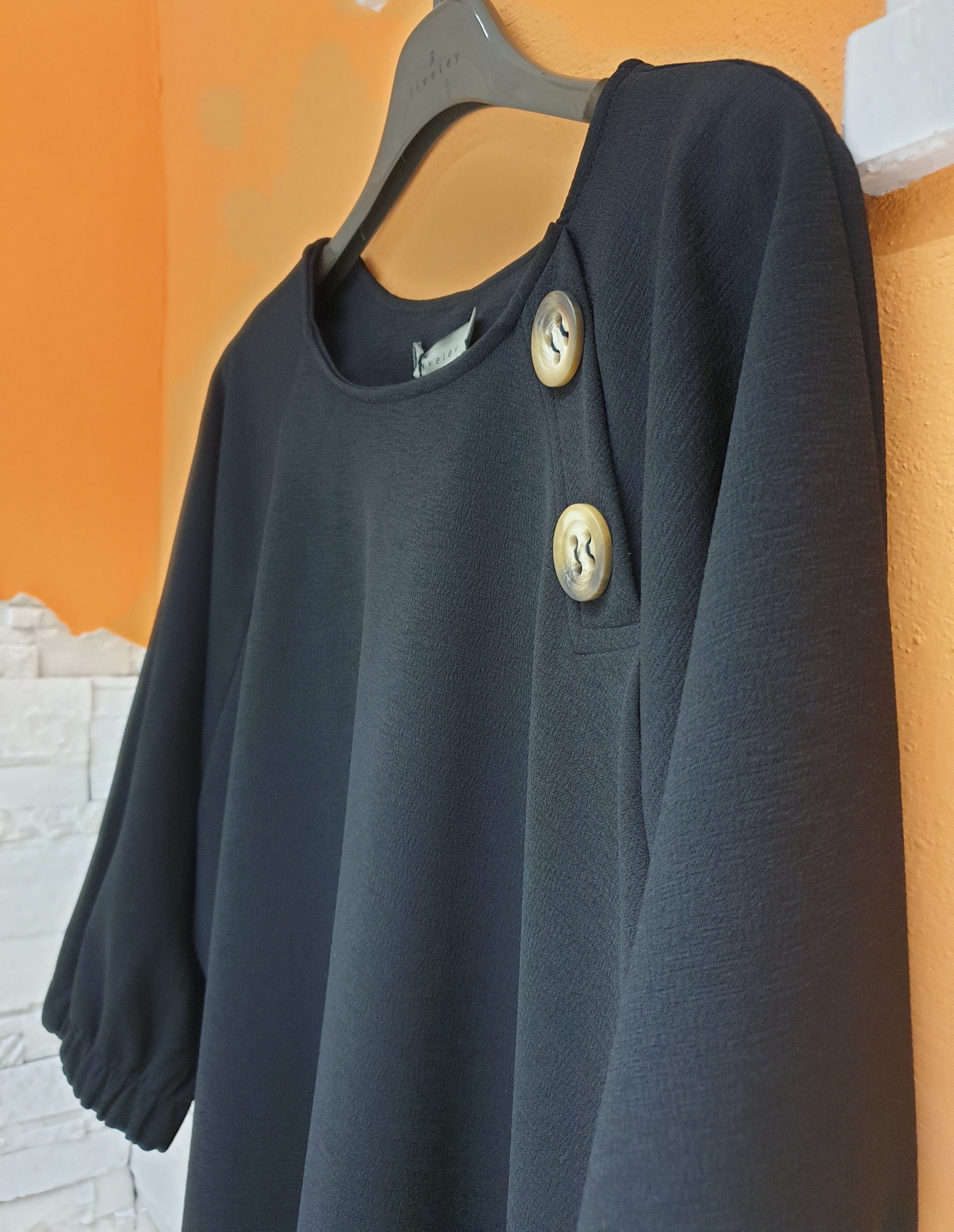 Blusa 3/4 pipistrello CURVY