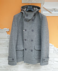 Giacca peacoat cappuccio